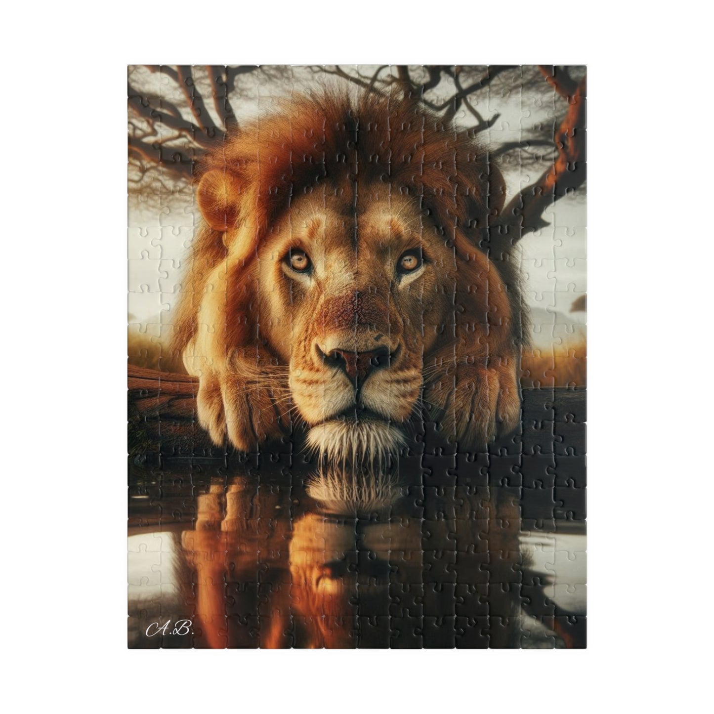 Ahrion's Lion Puzzle (110, 252, 520, 1014-piece)