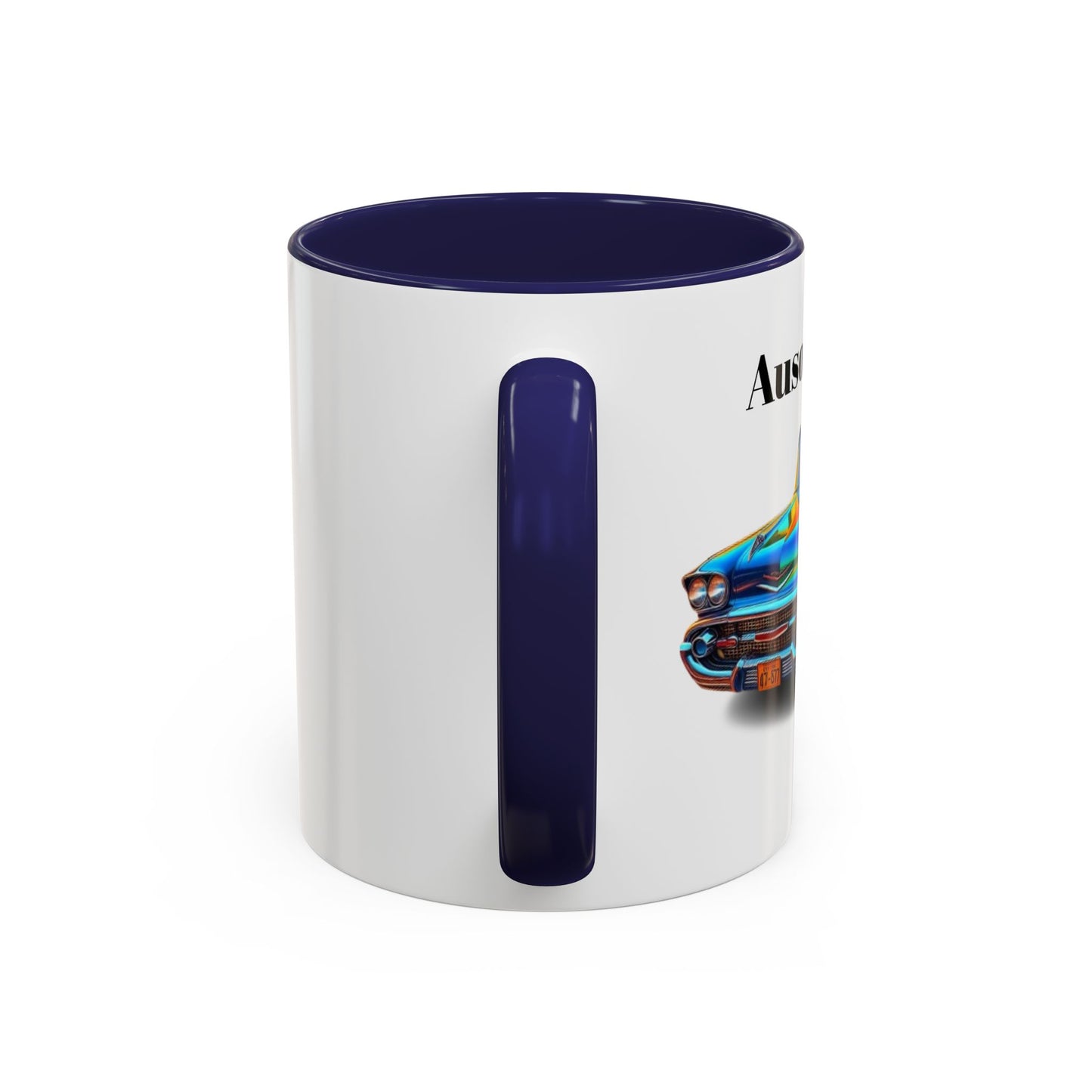 Taza de café con detalles de coche de GB (11, 15 oz)