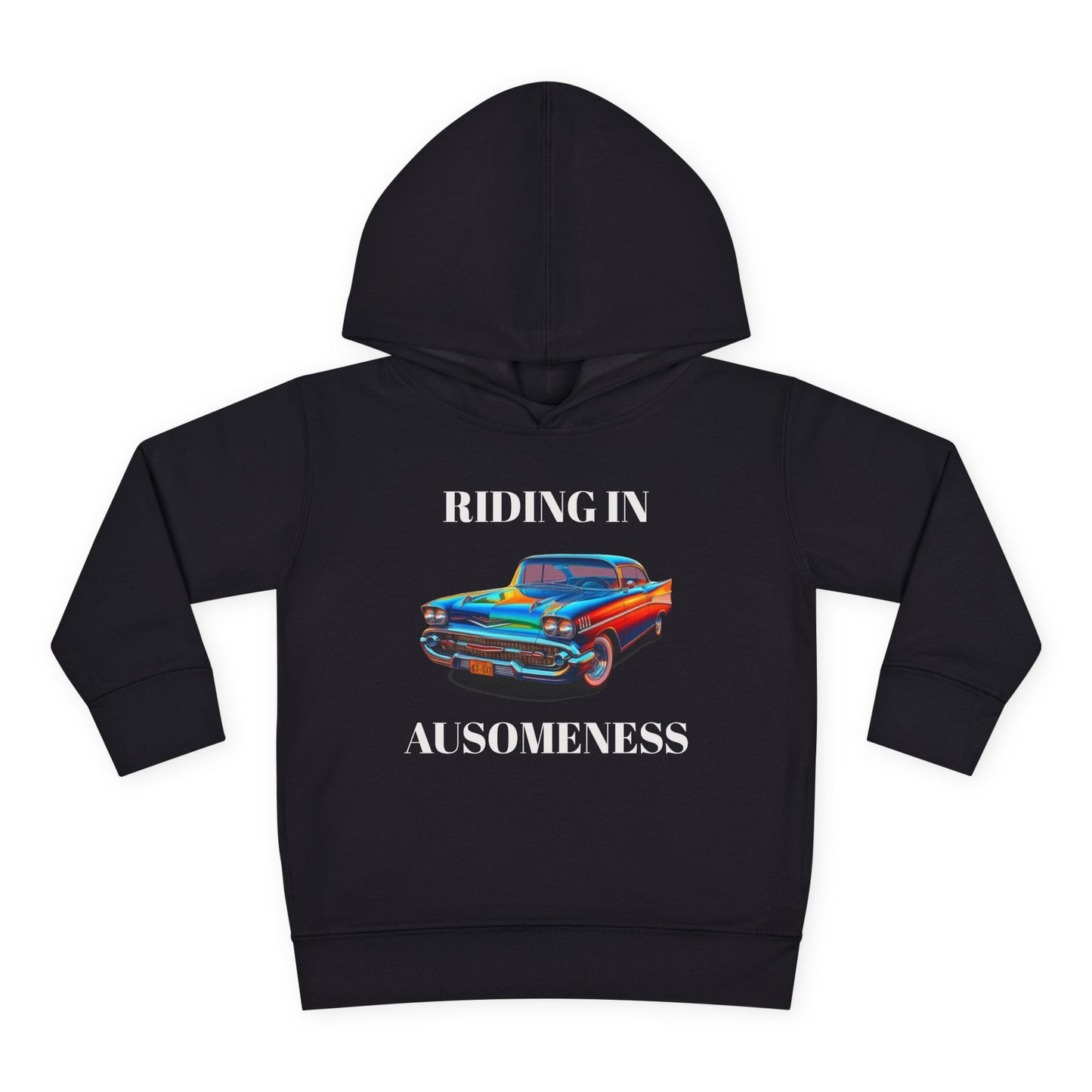 GB's Classic Car Toddler Pullover Fleece Hoodie