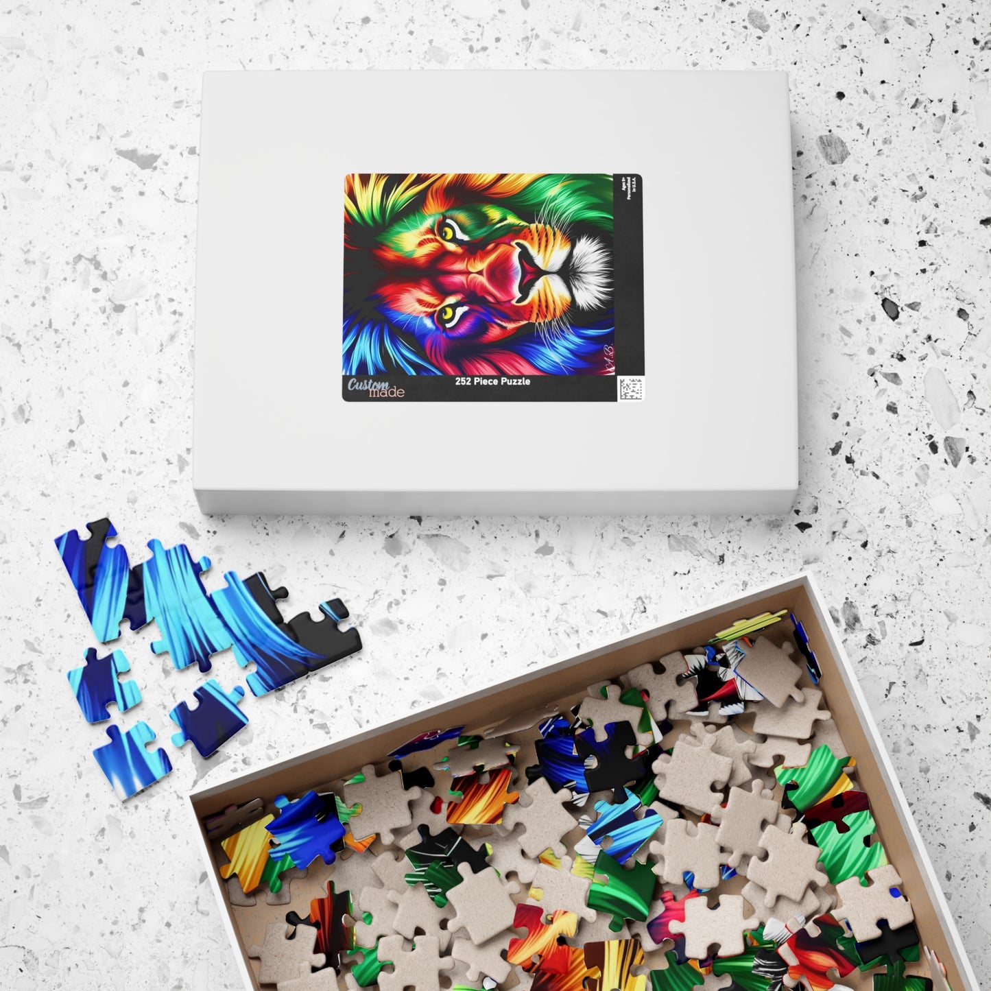 Ahrion's Lion Puzzle (110, 252, 520, 1014-piece)