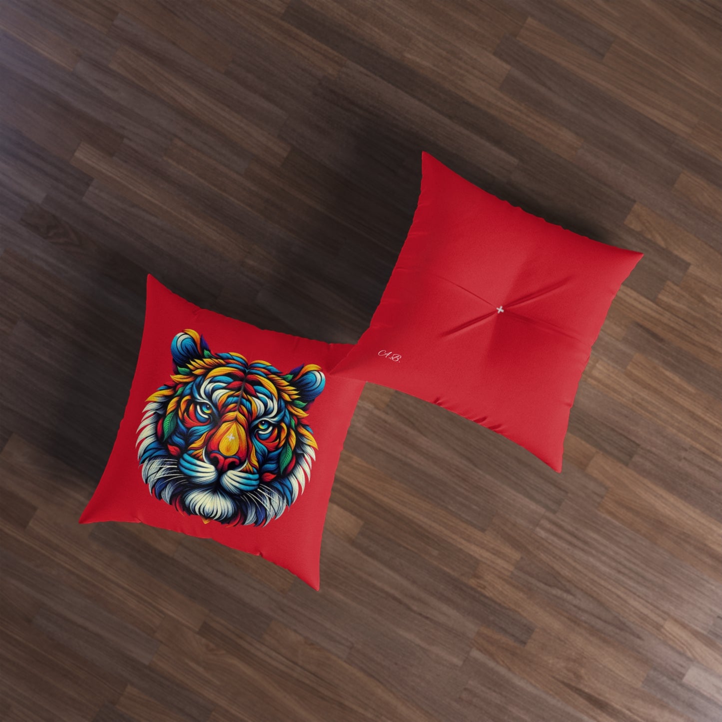 Ahrion's Tufted Floor Pillow, Square