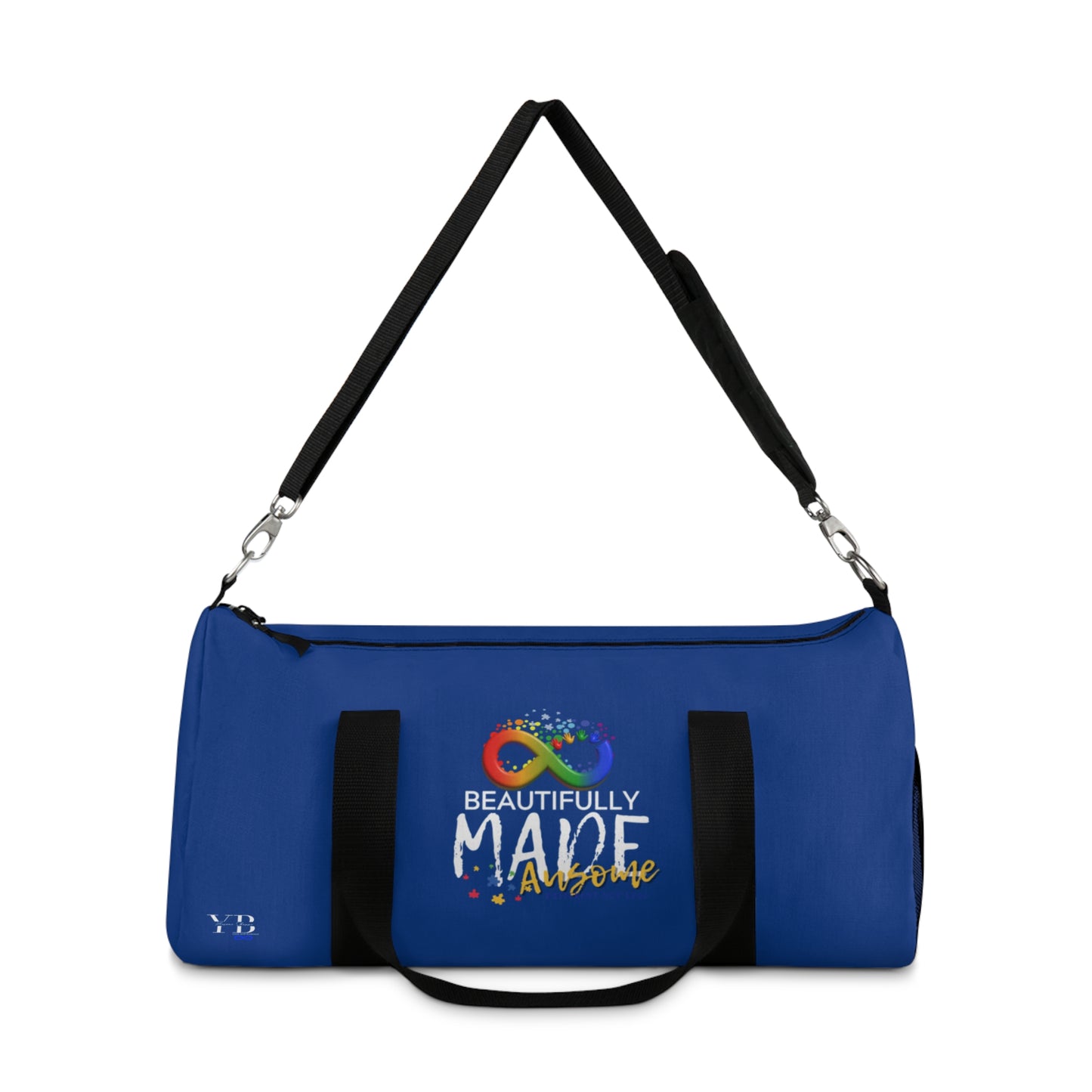 Beautifully Made Ausome Blue Duffel Bag