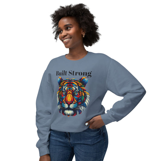 AB's Tiger Unisex Lightweight Crewneck Sweatshirt