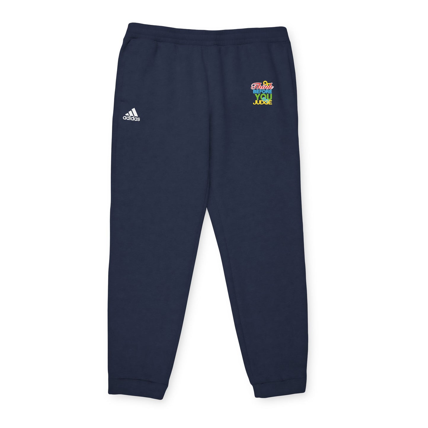 Piensa antes de juzgar: pantalones deportivos unisex de polar Adidas para mujer