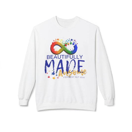 Beautifully Made Ausome Unisex  Softstyle Fleece Crewneck Sweatshirt