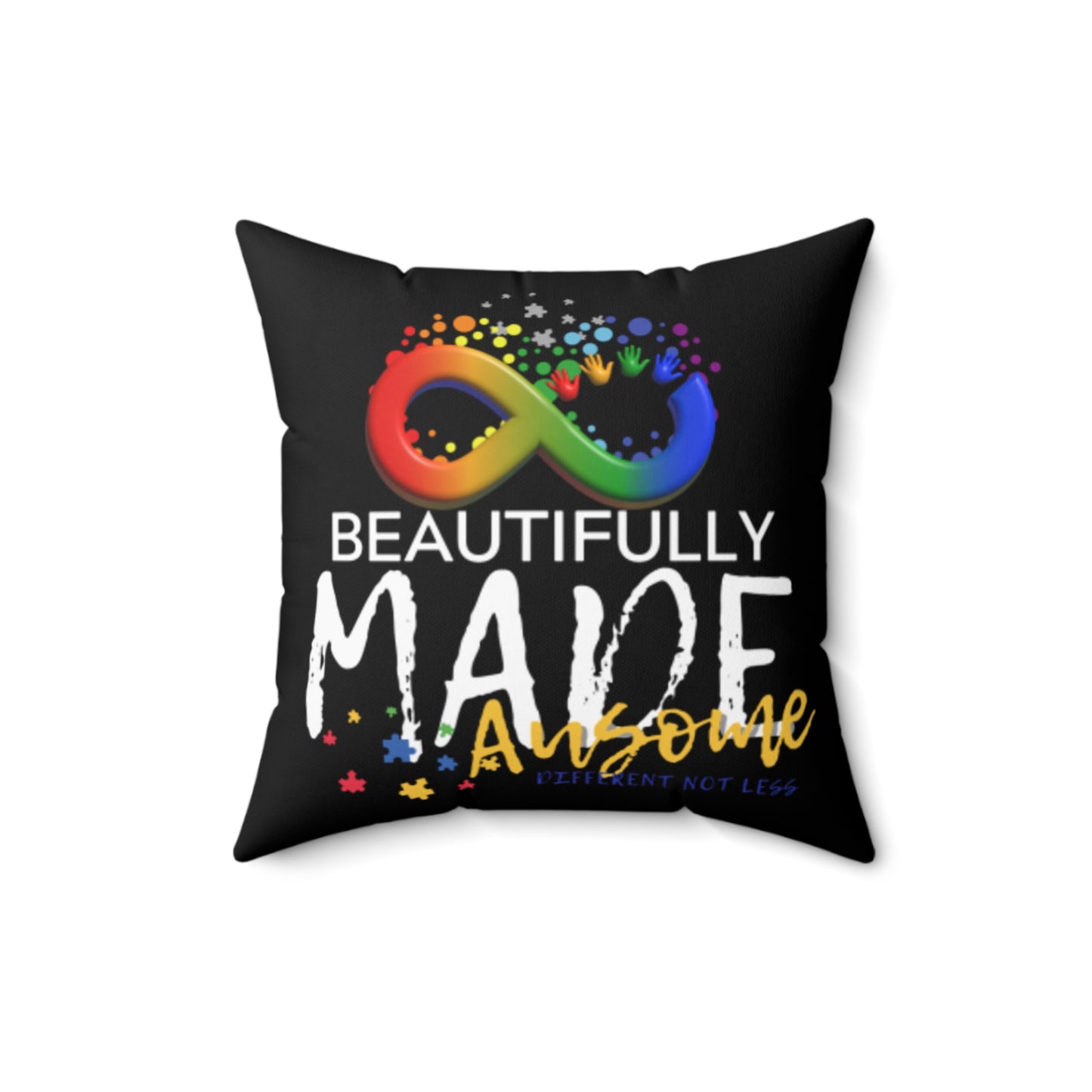 Beautifully Made Ausome  Polyester Square Pillow