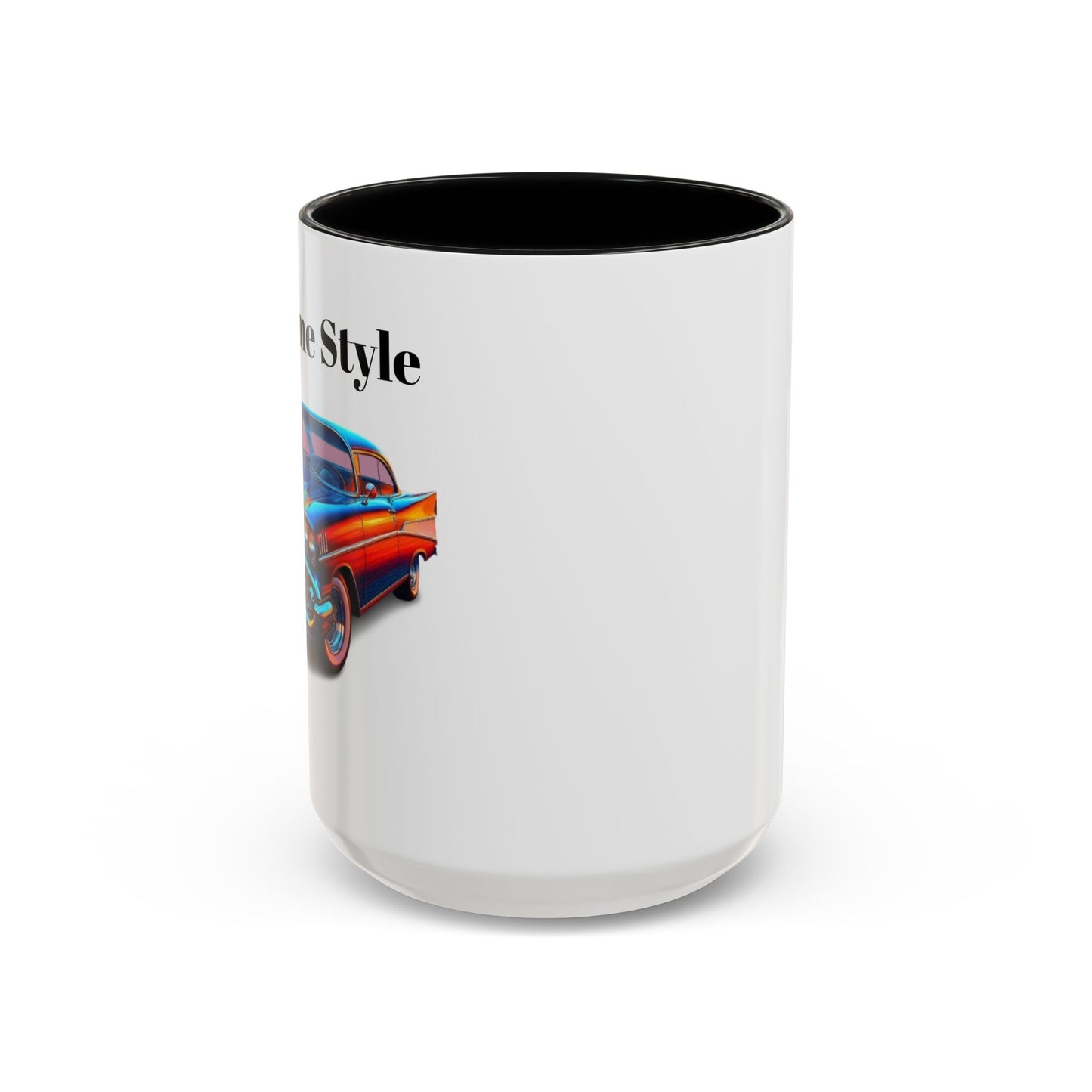 Taza de café con detalles de coche de GB (11, 15 oz)