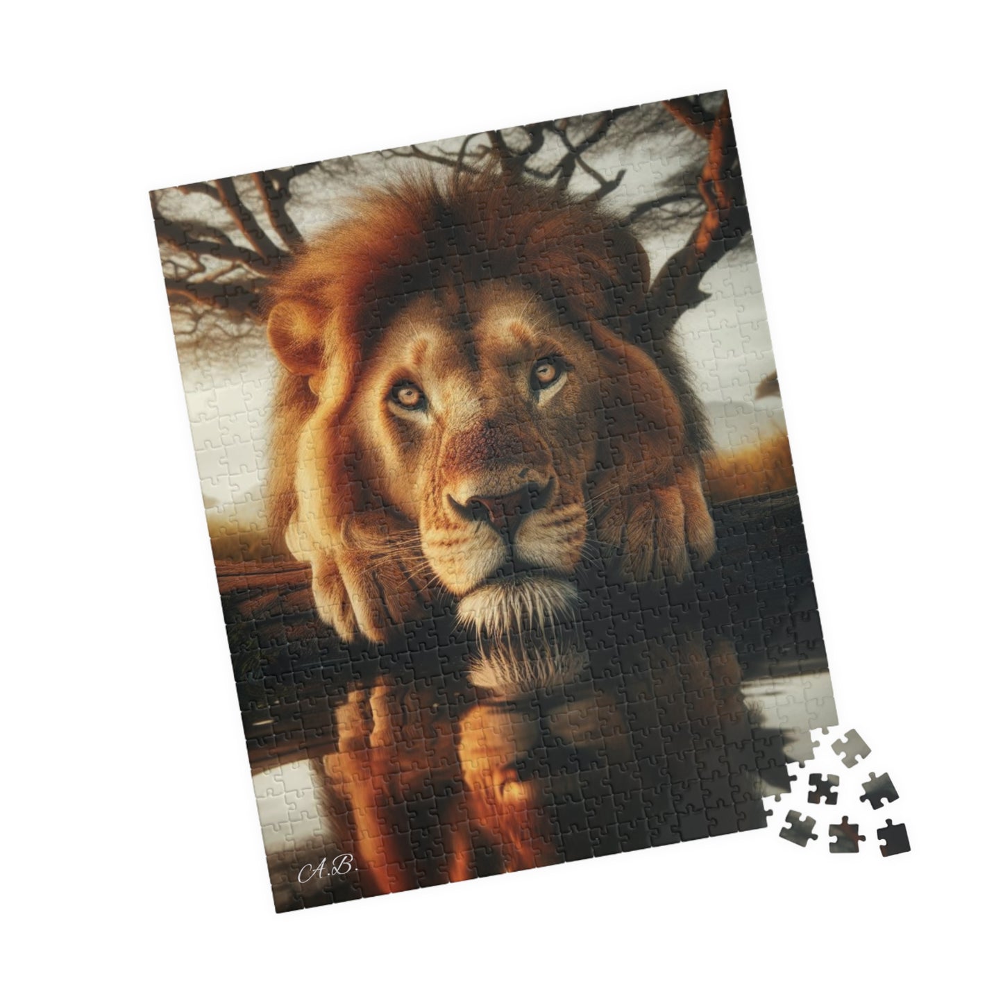 Ahrion's Lion Puzzle (110, 252, 520, 1014-piece)