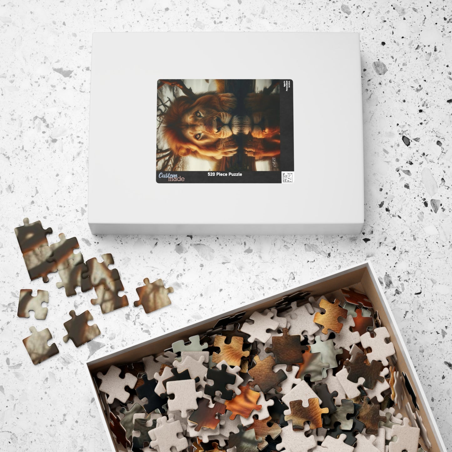 Ahrion's Lion Puzzle (110, 252, 520, 1014-piece)