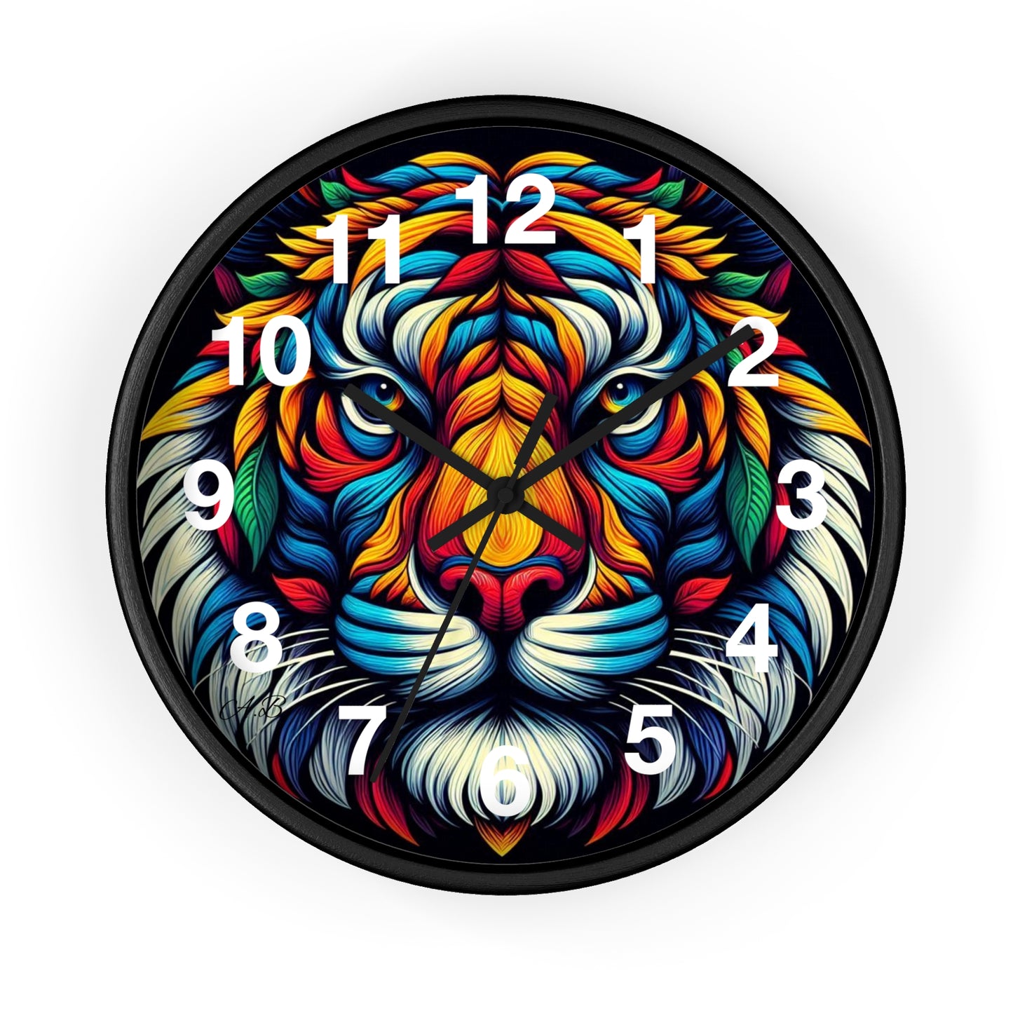 AB Tiger Wall Clock