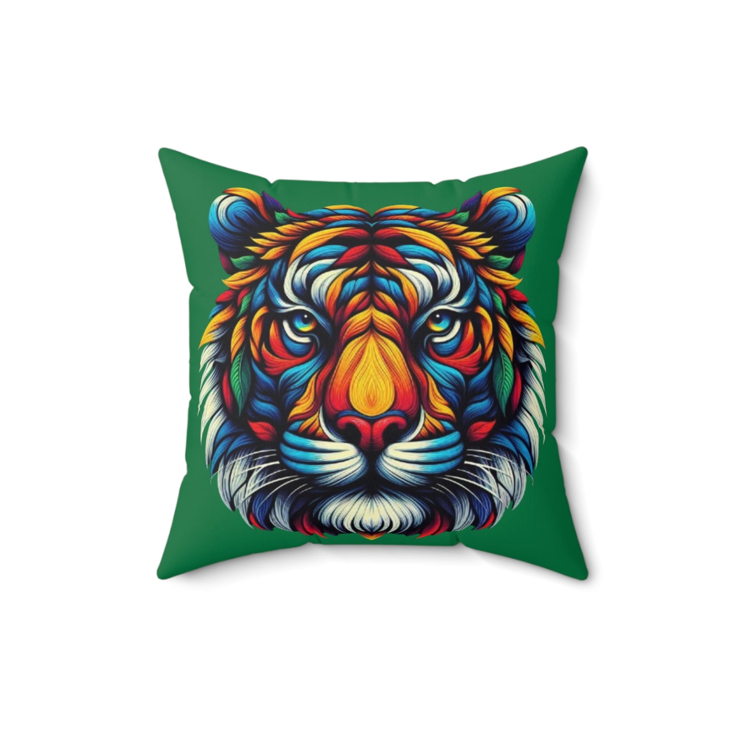 AB's Tiger Polyester Square Pillow