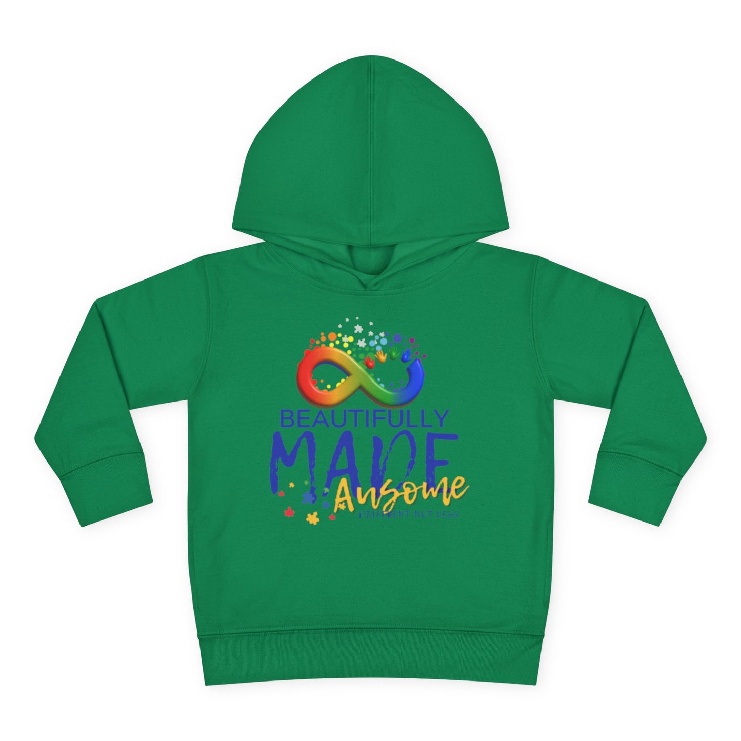 Beautifully Made Ausome Toddler Pullover Fleece Hoodie