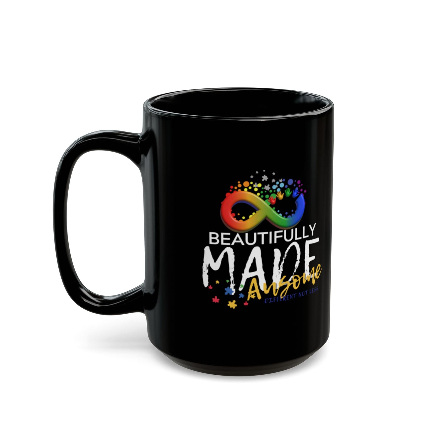 Hermosa taza negra Ausome (11 oz, 15 oz)