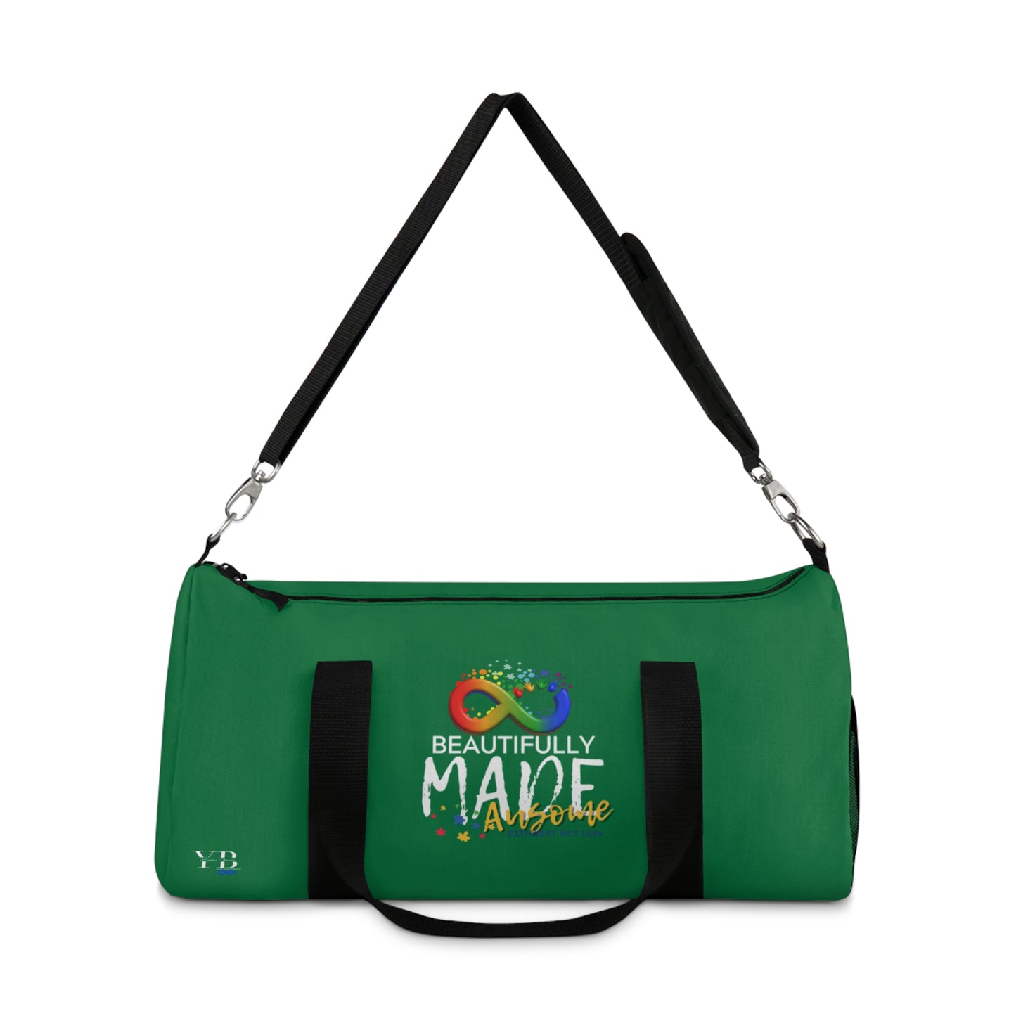 Beautifully Made Ausome Green Duffel Bag