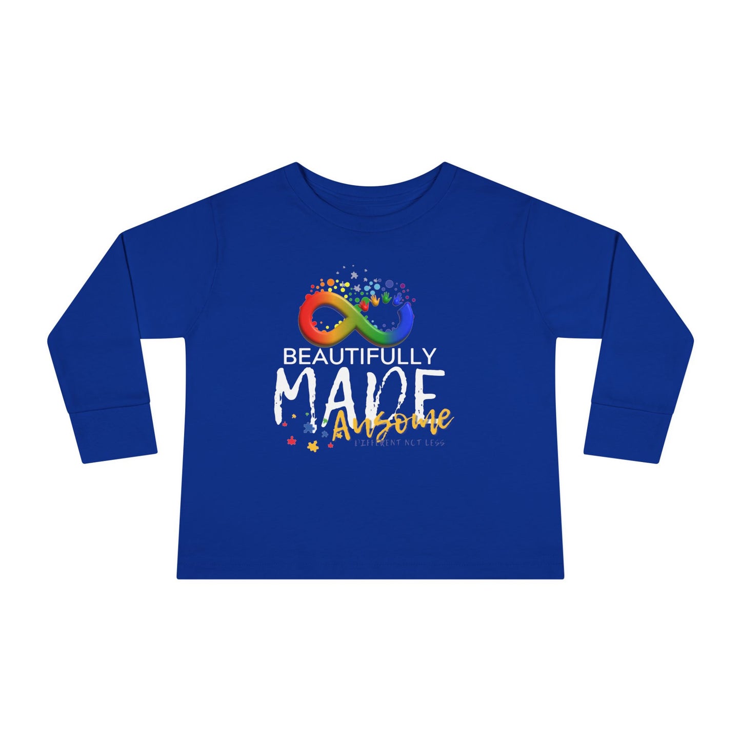 Beautifully Made Ausome Toddler Long Sleeve Tee