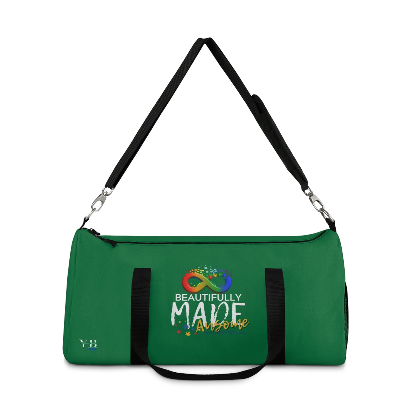 Beautifully Made Ausome Green Duffel Bag