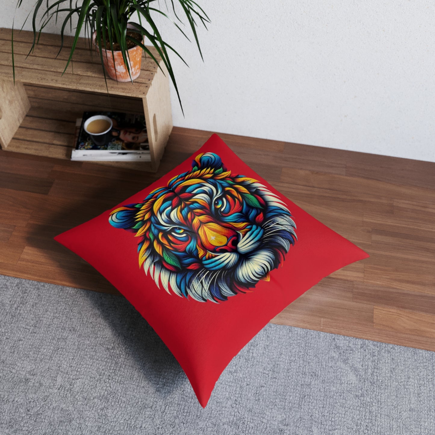 Ahrion's Tufted Floor Pillow, Square