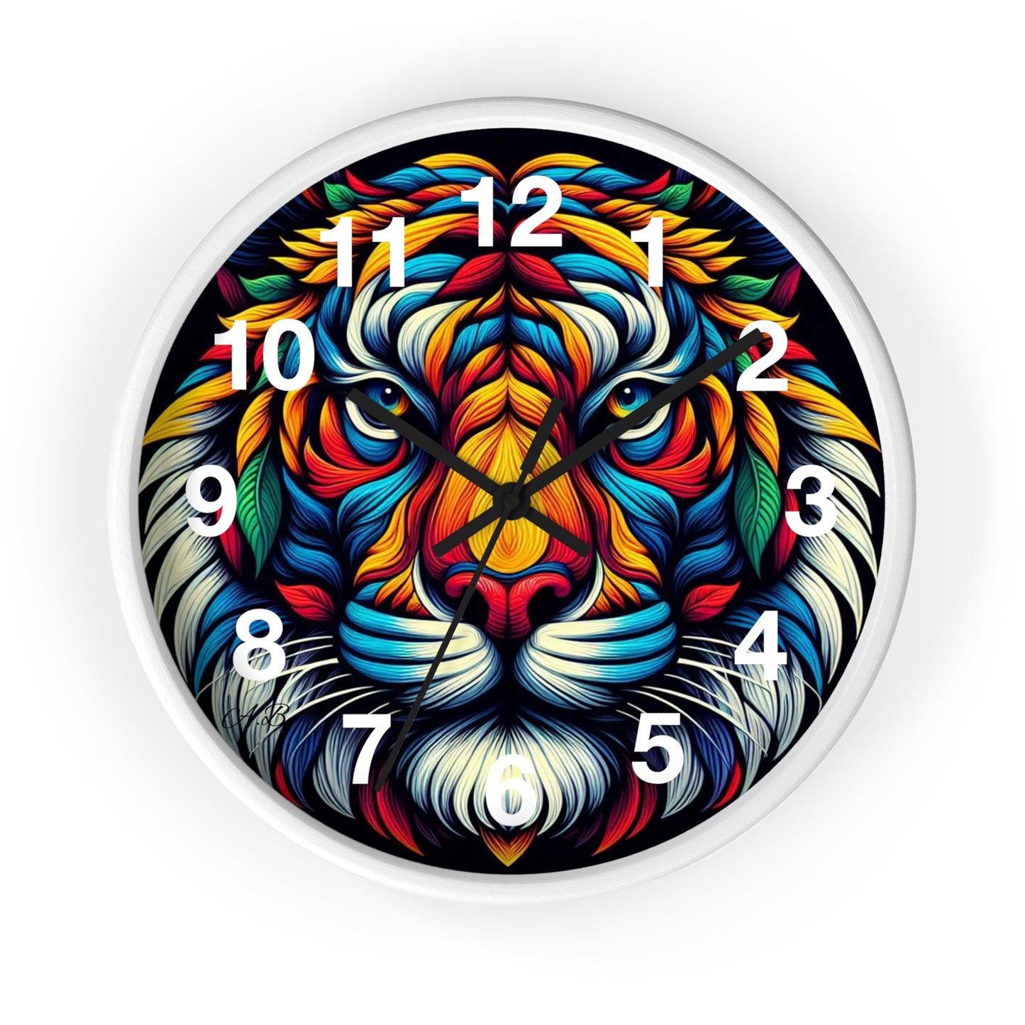 AB Tiger Wall Clock