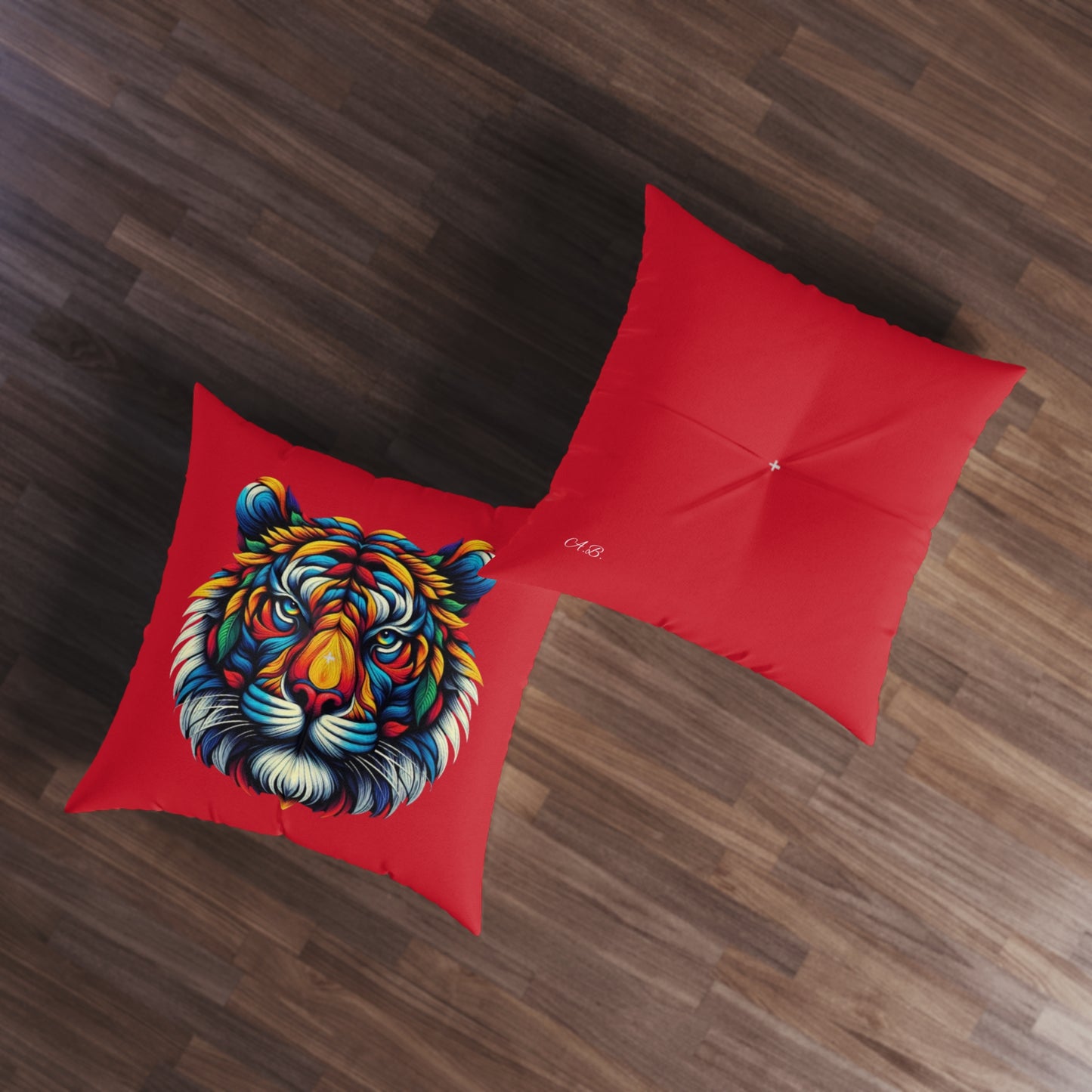 Ahrion's Tufted Floor Pillow, Square