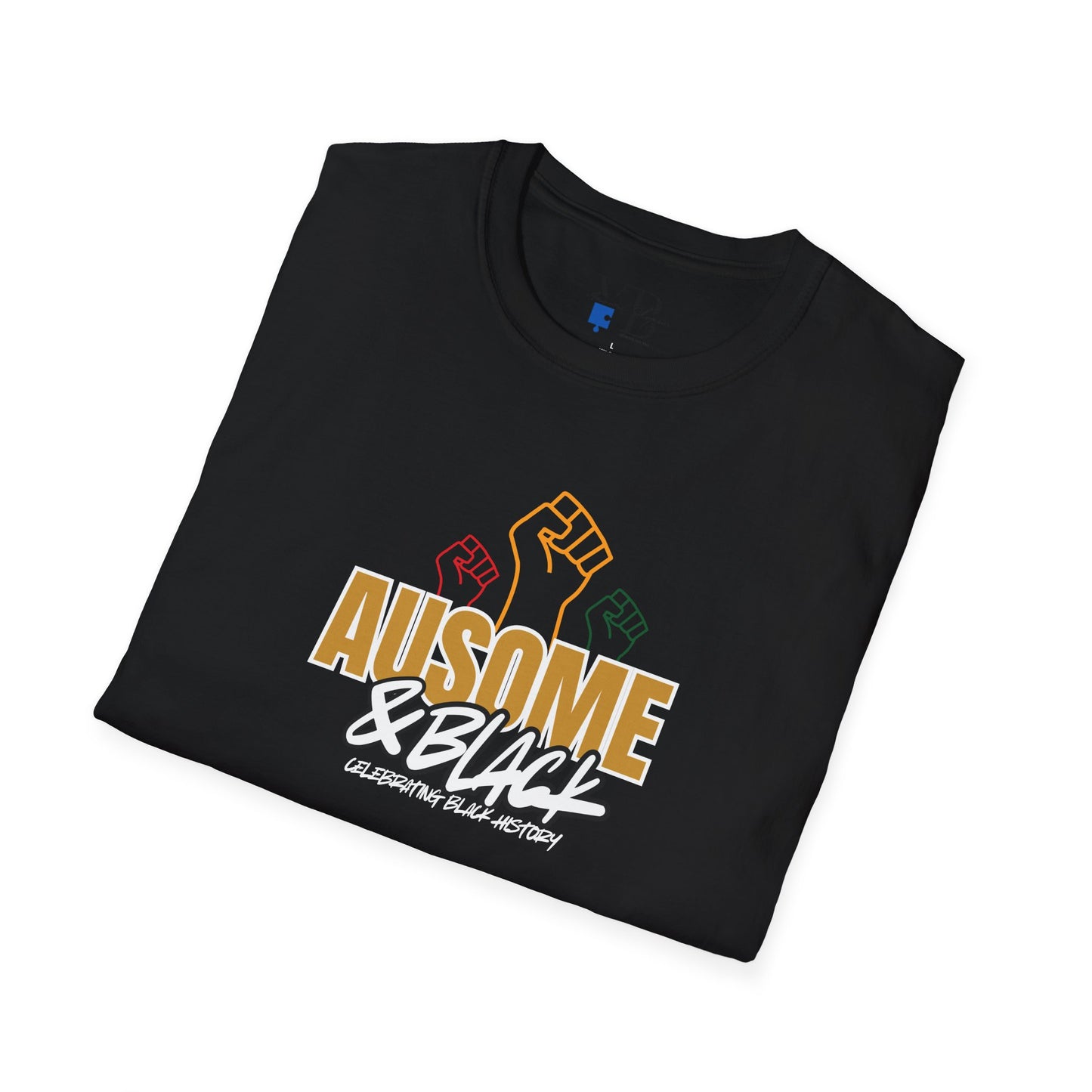 Ausome & Black Unisex Softstyle Tee