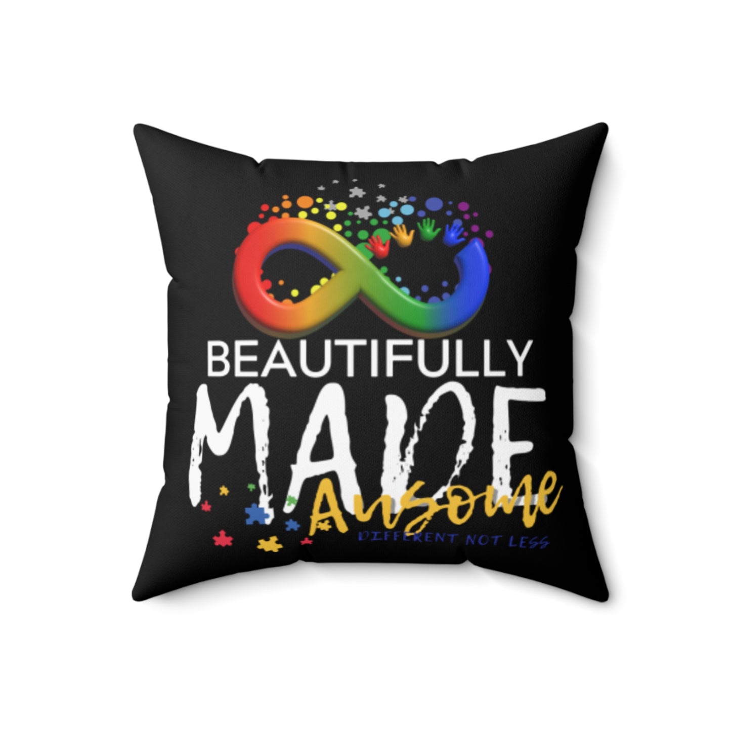 Beautifully Made Ausome  Polyester Square Pillow