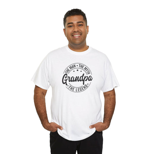 Grandpa Unisex Heavy Cotton Tee