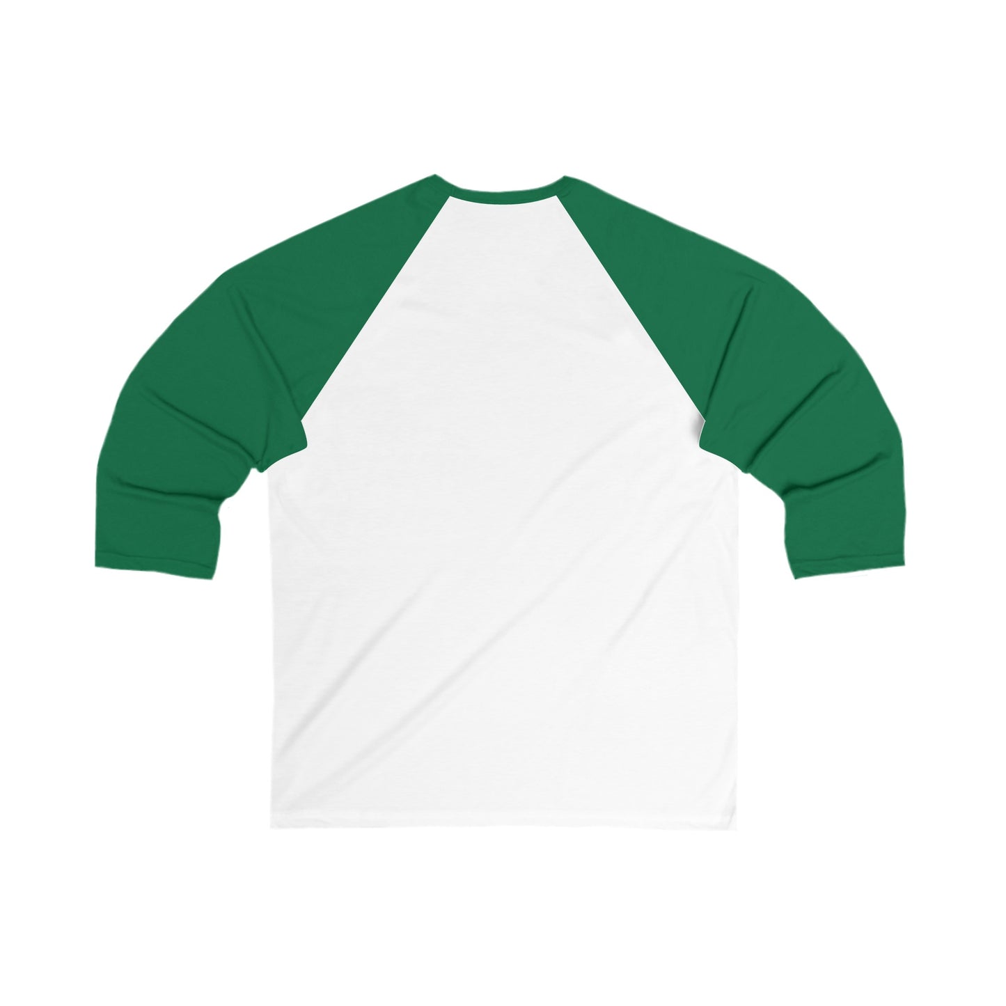 Camiseta de béisbol unisex de manga 3/4 "Piensa antes de juzgar"