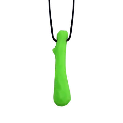 Collier sensoriel à mâcher vert